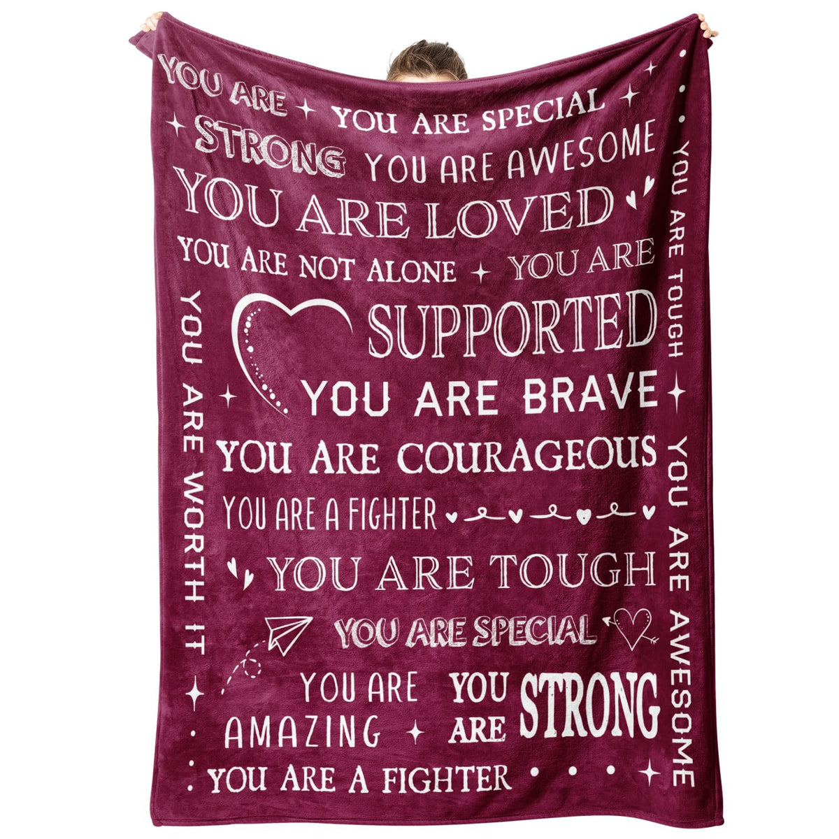 SteadStyle Get Well Soon Gifts for Women- Inspirational Gifts Blanket
