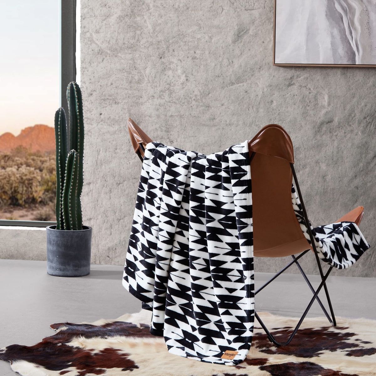 Wrangler - Soft Throw Blanket for Bed or Couch, 50 x 60