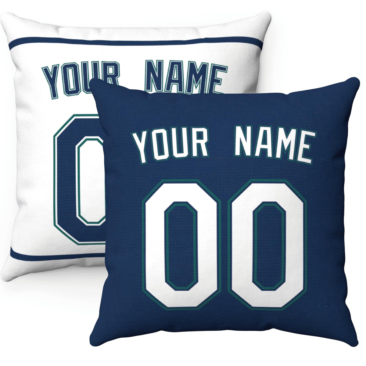 ANTKING New York Y Throw Pillow Personalized Any Name and Number Custom Gift for Men Women Boys