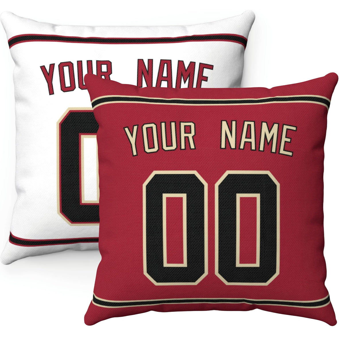 ANTKING New York Y Throw Pillow Personalized Any Name and Number Custom Gift for Men Women Boys