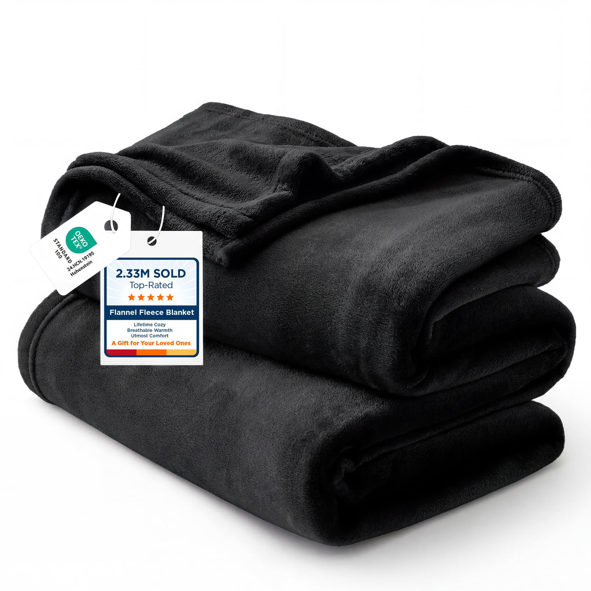 Bedsure Soft Fleece Throw Bed Blanket for Couch Grey - Lightweight Fuzzy Cozy Halloween Decorations Blankets and Throws for Sofa, Couch, Travel, Camping, 50x60 inches