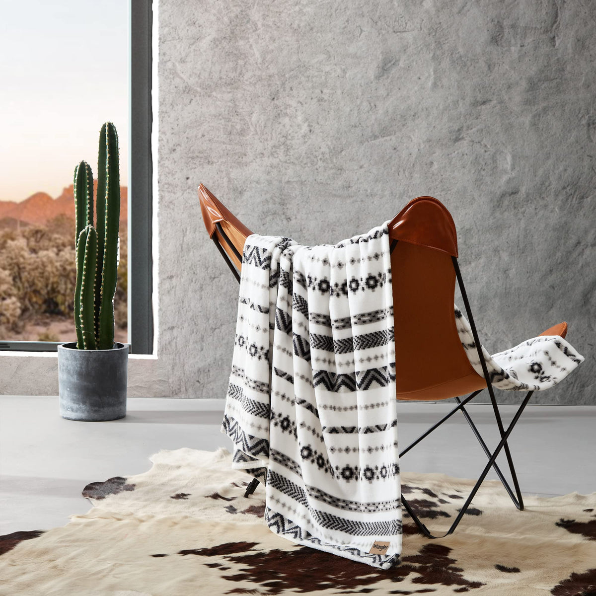 Wrangler - Soft Throw Blanket for Bed or Couch, 50 x 60