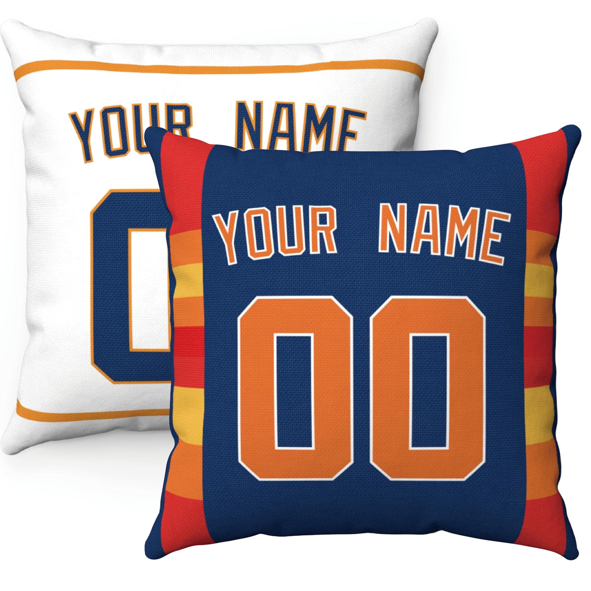 ANTKING New York Y Throw Pillow Personalized Any Name and Number Custom Gift for Men Women Boys