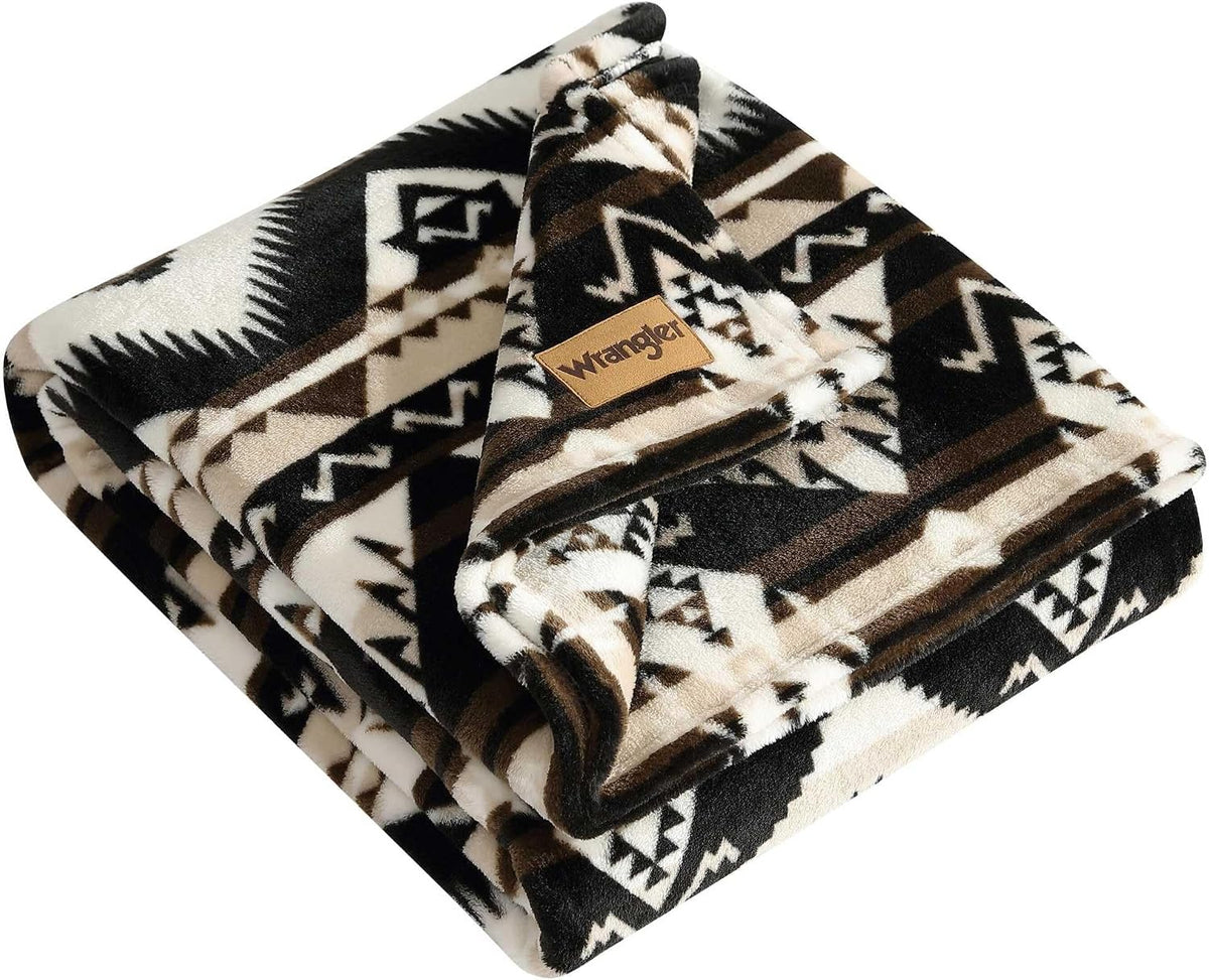 Wrangler - Soft Throw Blanket for Bed or Couch, 50 x 60