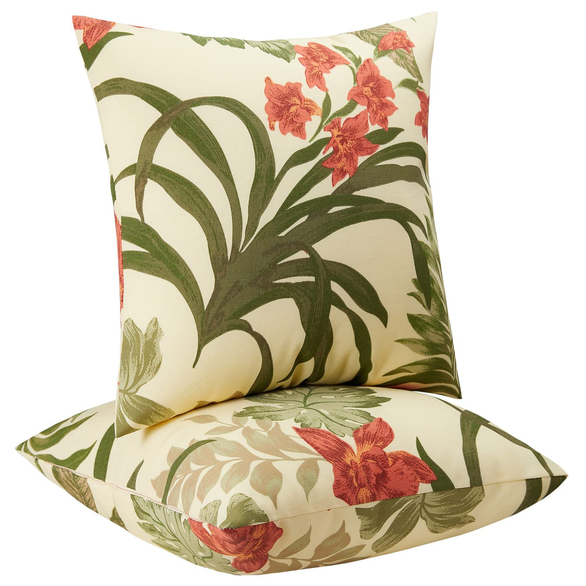 JMGBird Outdoor Throw Pillows Decorative Outdoor Accent Pillows with Insert