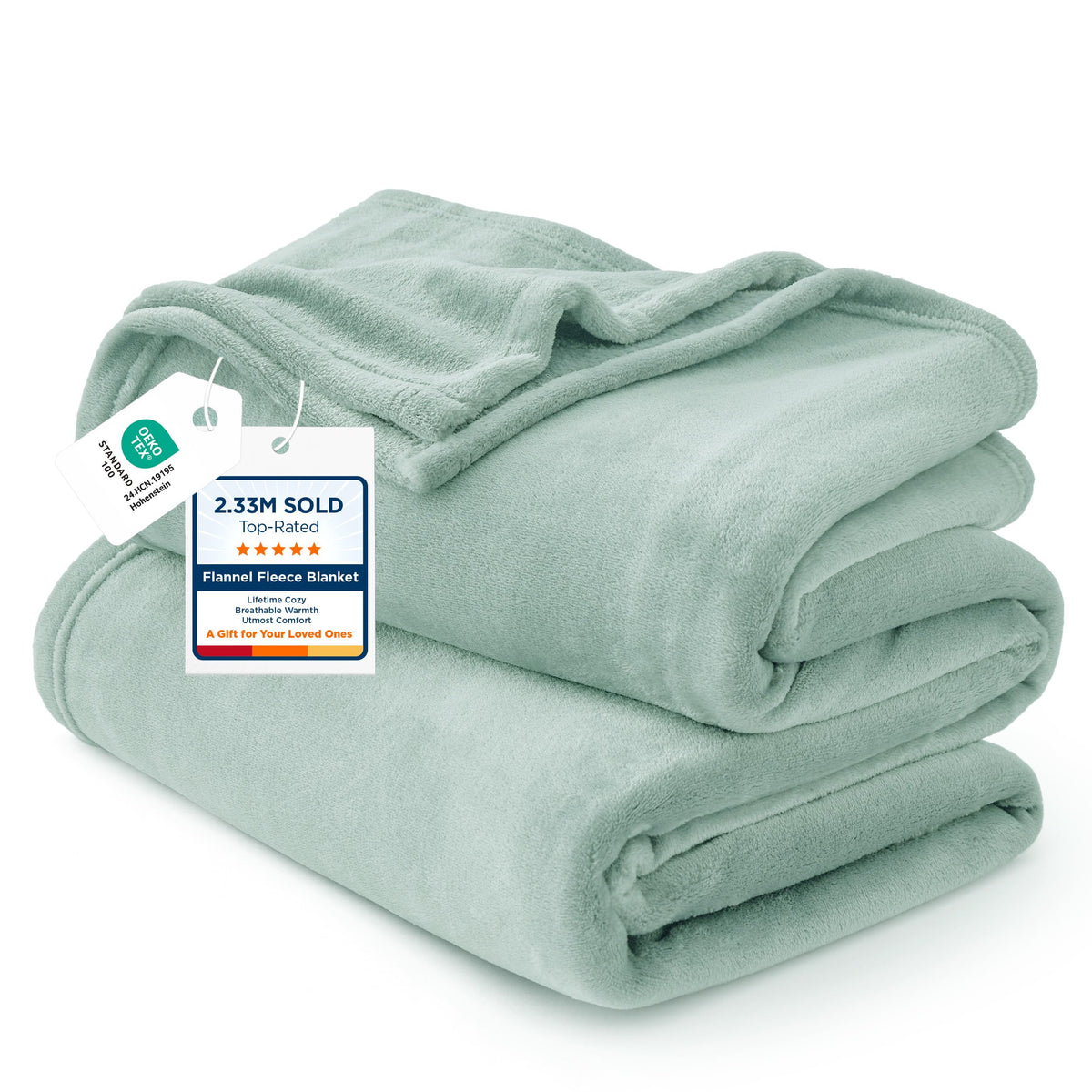 Bedsure Soft Fleece Throw Bed Blanket for Couch Grey - Lightweight Fuzzy Cozy Halloween Decorations Blankets and Throws for Sofa, Couch, Travel, Camping, 50x60 inches
