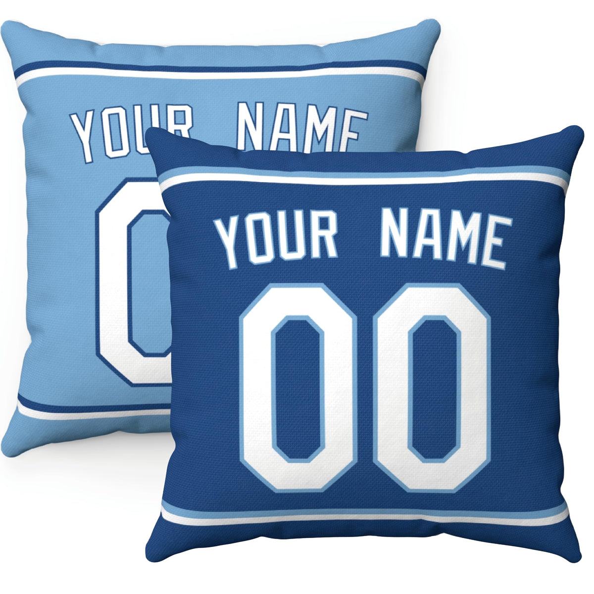 ANTKING New York Y Throw Pillow Personalized Any Name and Number Custom Gift for Men Women Boys