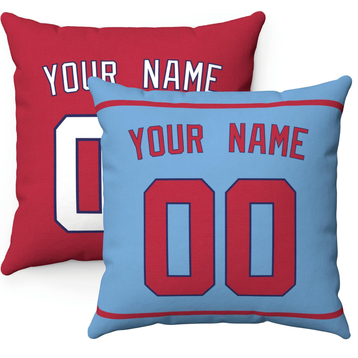 ANTKING New York Y Throw Pillow Personalized Any Name and Number Custom Gift for Men Women Boys