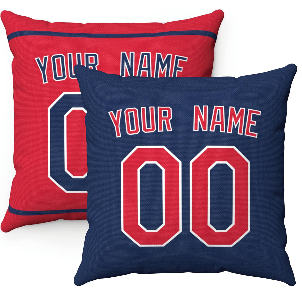 ANTKING New York Y Throw Pillow Personalized Any Name and Number Custom Gift for Men Women Boys