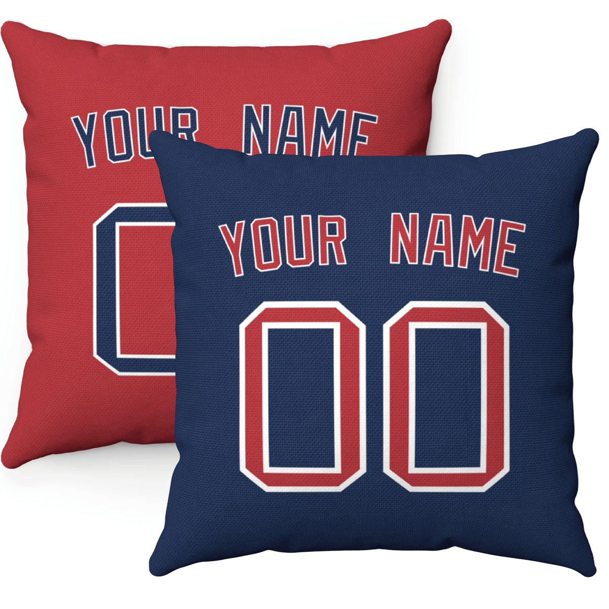 ANTKING New York Y Throw Pillow Personalized Any Name and Number Custom Gift for Men Women Boys