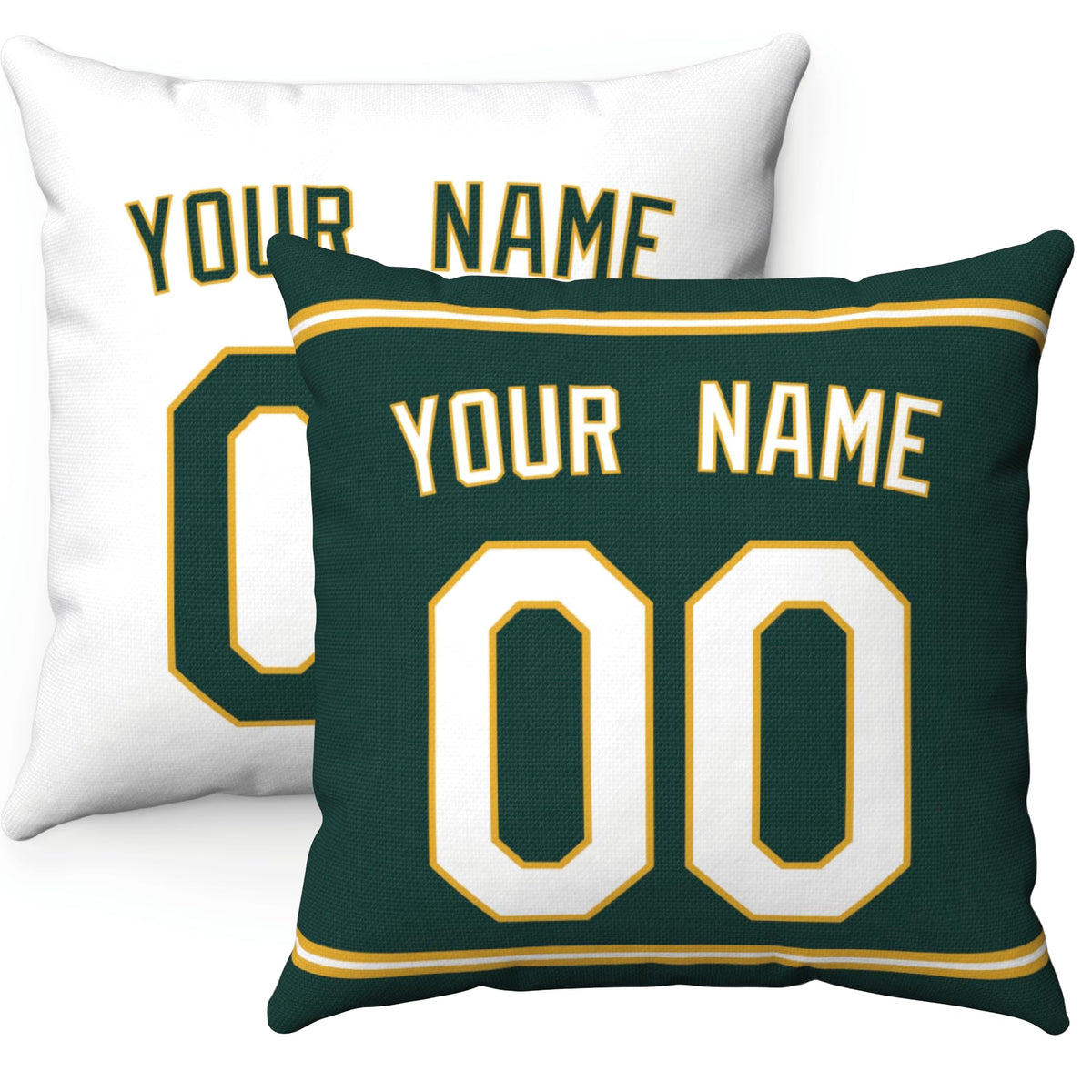 ANTKING New York Y Throw Pillow Personalized Any Name and Number Custom Gift for Men Women Boys