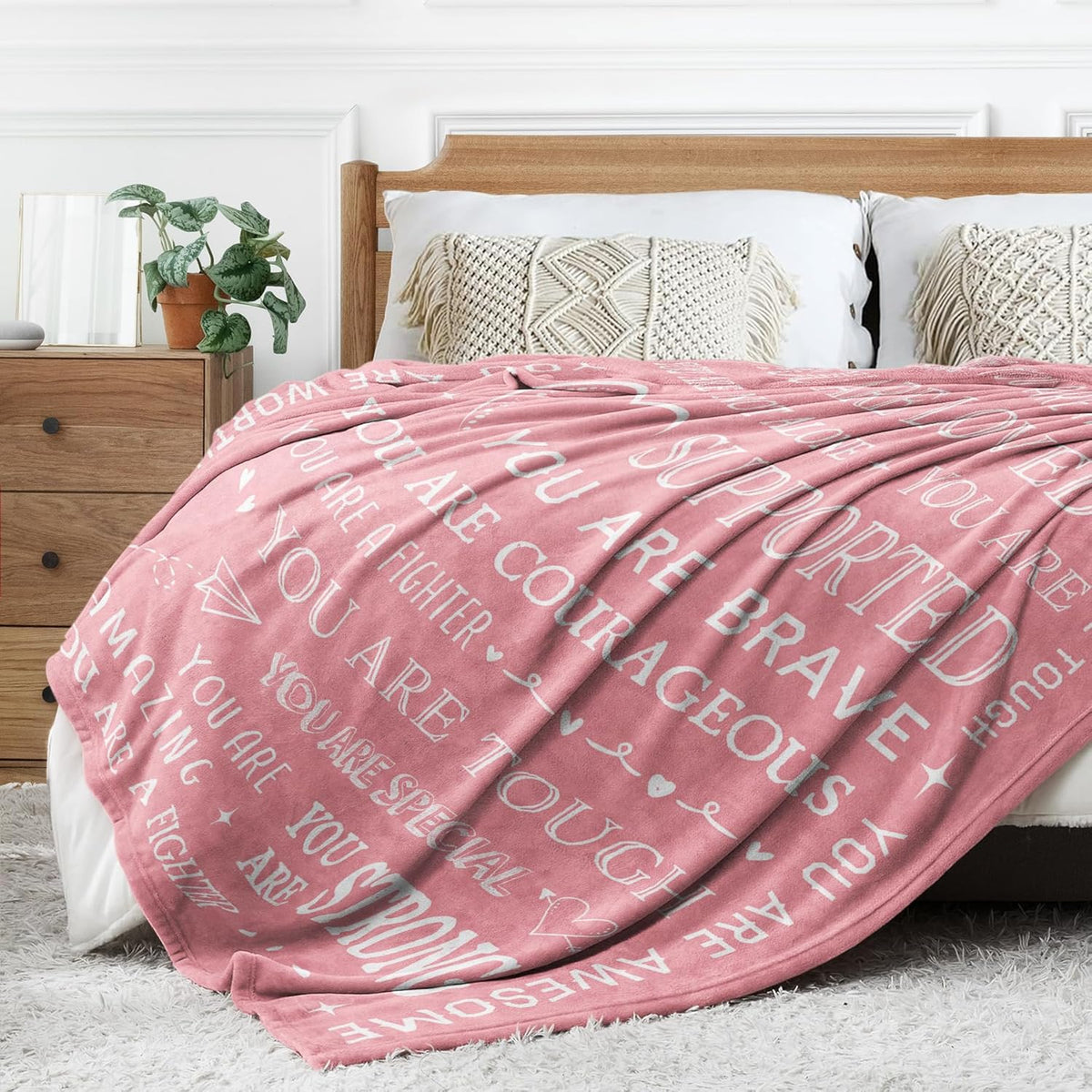 SteadStyle Get Well Soon Gifts for Women- Inspirational Gifts Blanket