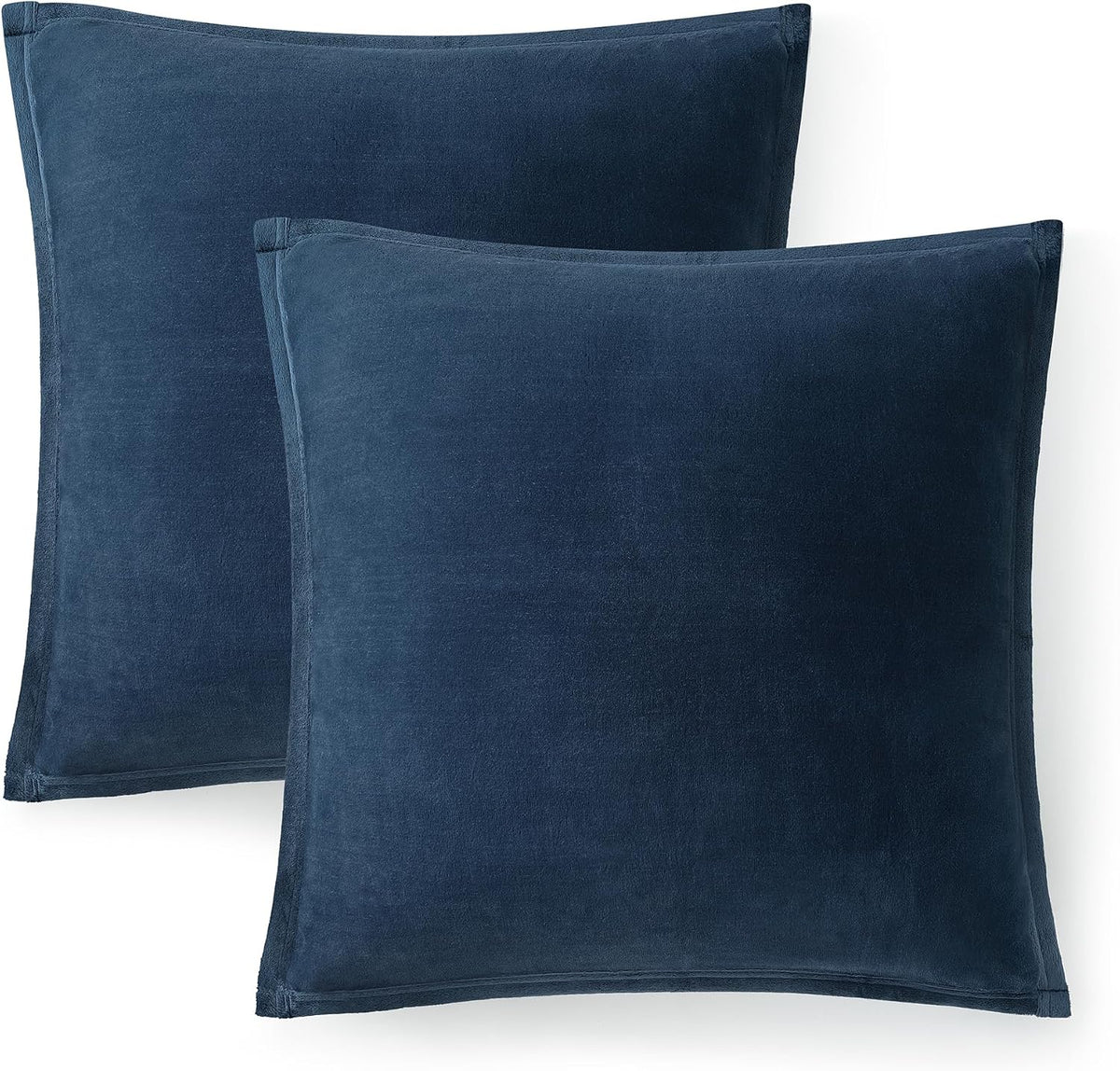 UGG Coco 2-Pack Fleece Decorative Throw Pillows, Dark Blue (Eve Blue)