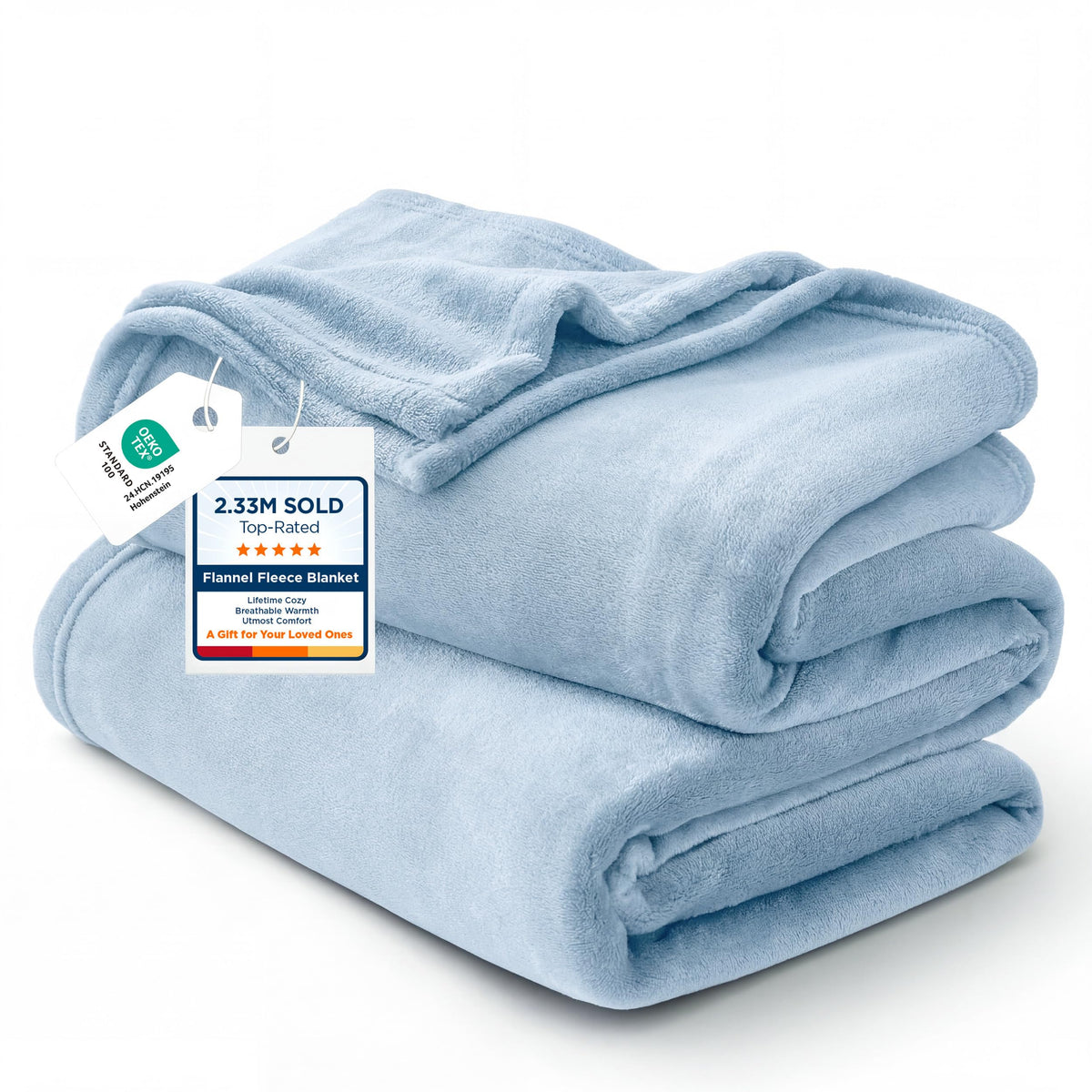 Bedsure Soft Fleece Throw Bed Blanket for Couch Grey - Lightweight Fuzzy Cozy Halloween Decorations Blankets and Throws for Sofa, Couch, Travel, Camping, 50x60 inches