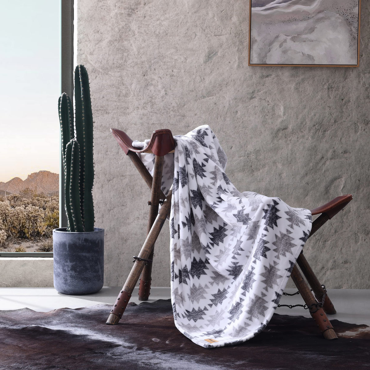 Wrangler - Soft Throw Blanket for Bed or Couch, 50 x 60