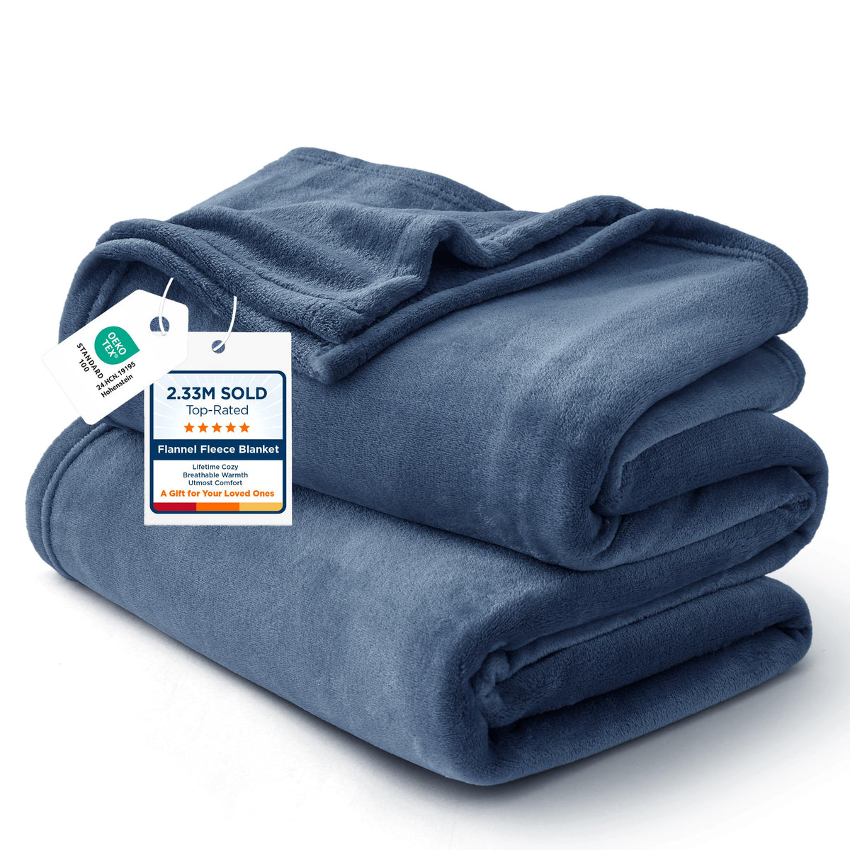 Bedsure Soft Fleece Throw Bed Blanket for Couch Grey - Lightweight Fuzzy Cozy Halloween Decorations Blankets and Throws for Sofa, Couch, Travel, Camping, 50x60 inches