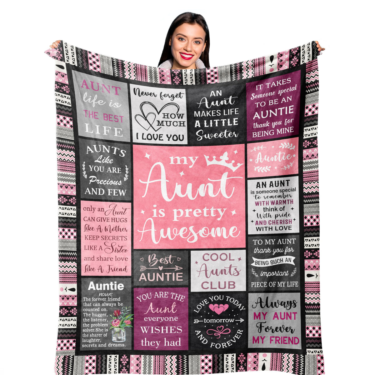 Ruvinzo Sister Gifts from Sis, Sisters Birthday Gift Idea, Best Sister Ever Gift for Women, Birthday Gifts for Sisters, Sis Soft Throw Blanket 60" x 50"