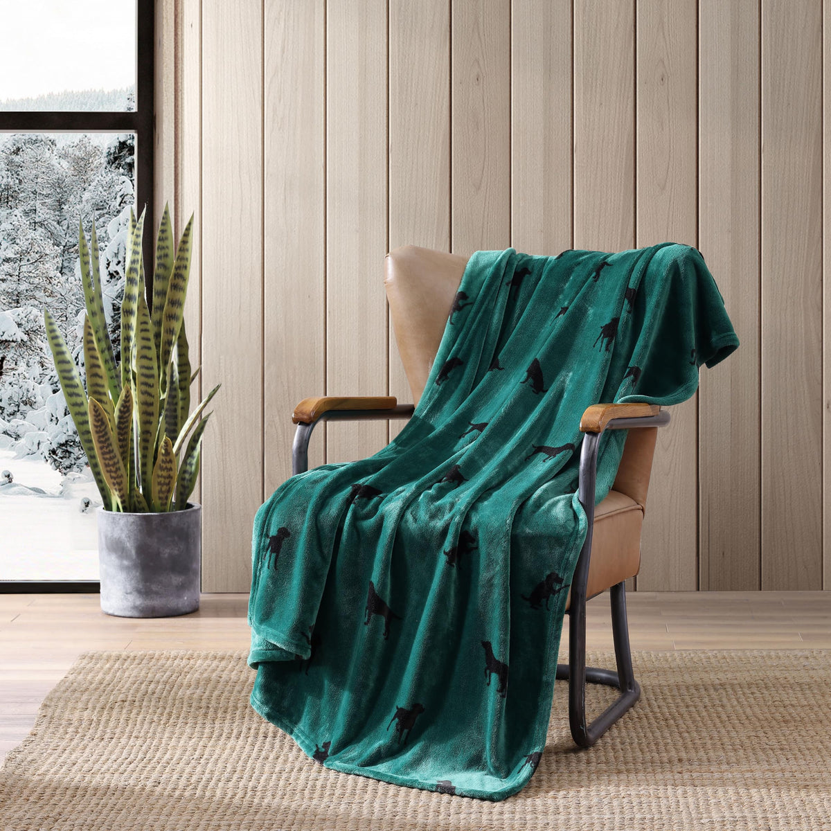 Eddie Bauer - Embossed Plush Throw Blanket for Couch or Bed, 50 x 60