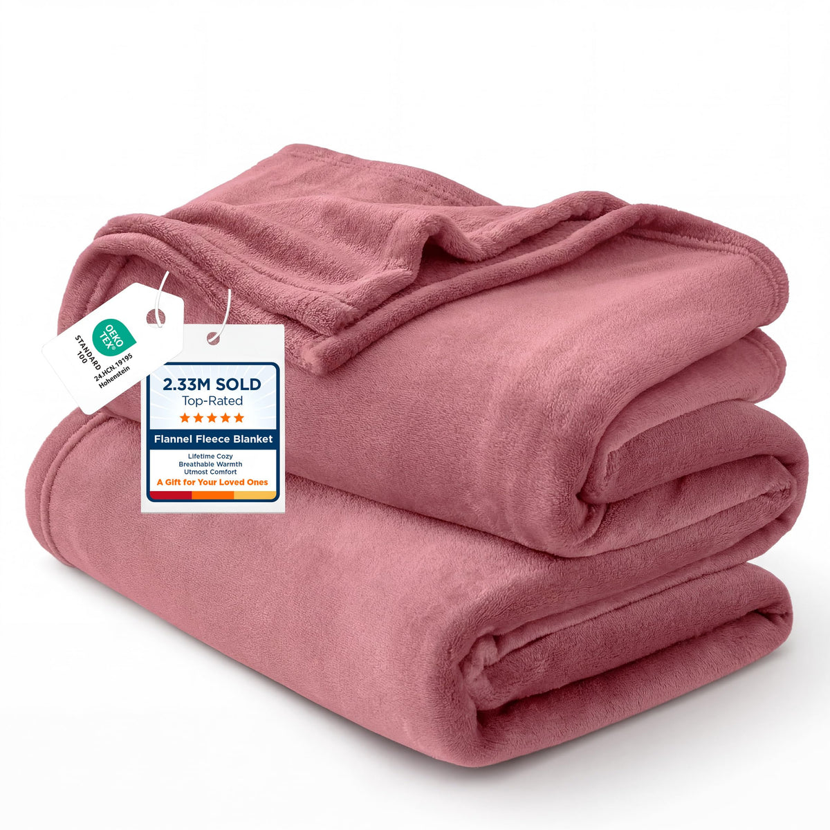 Bedsure Soft Fleece Throw Bed Blanket for Couch Grey - Lightweight Fuzzy Cozy Halloween Decorations Blankets and Throws for Sofa, Couch, Travel, Camping, 50x60 inches