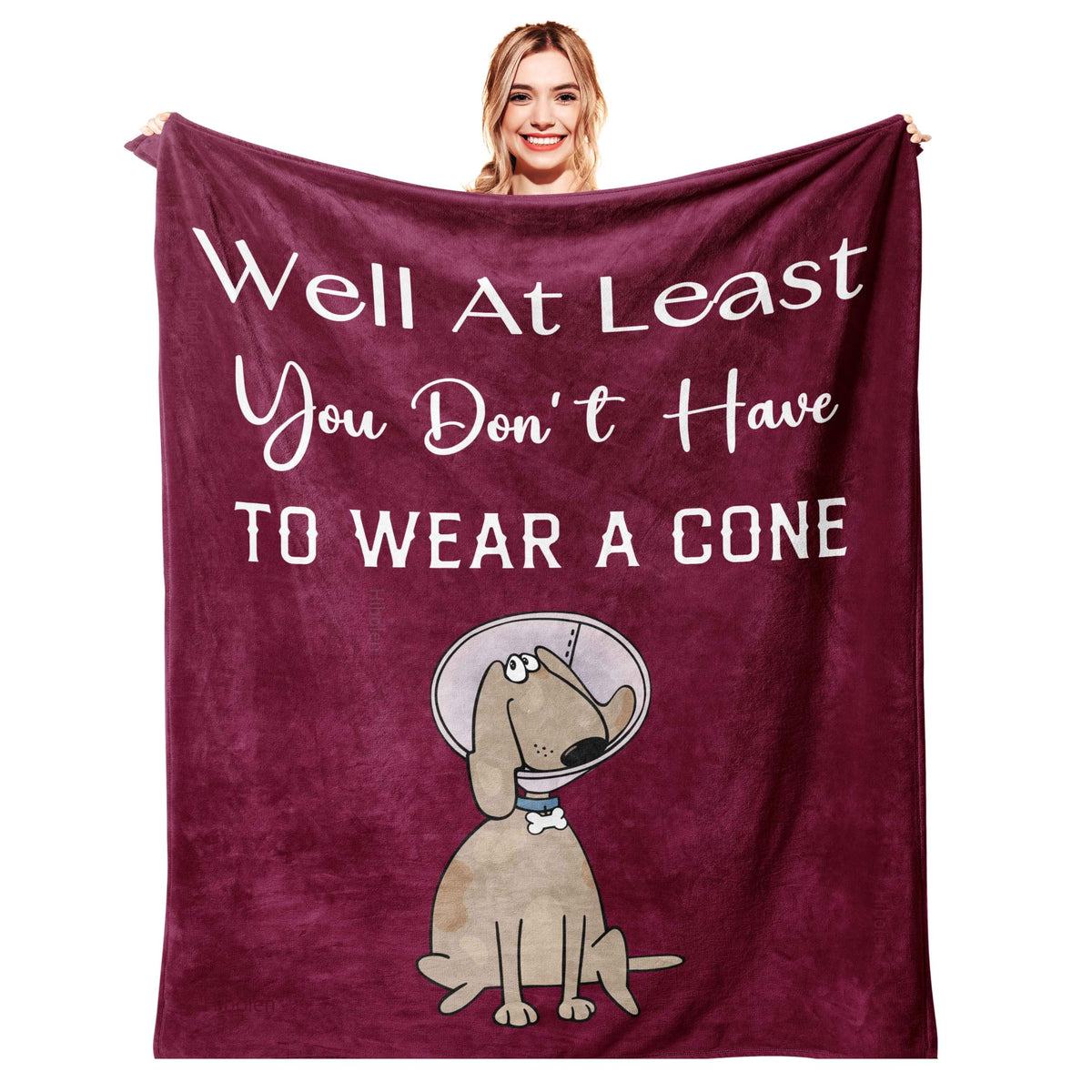 Get Well Gifts for Women/Men After Surgery Gray Blanket 50"x60"